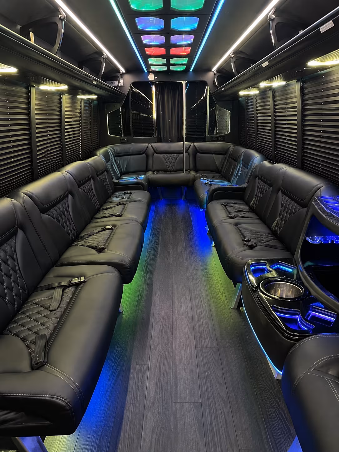 Chattanooga Private Event Transportation onboard seating