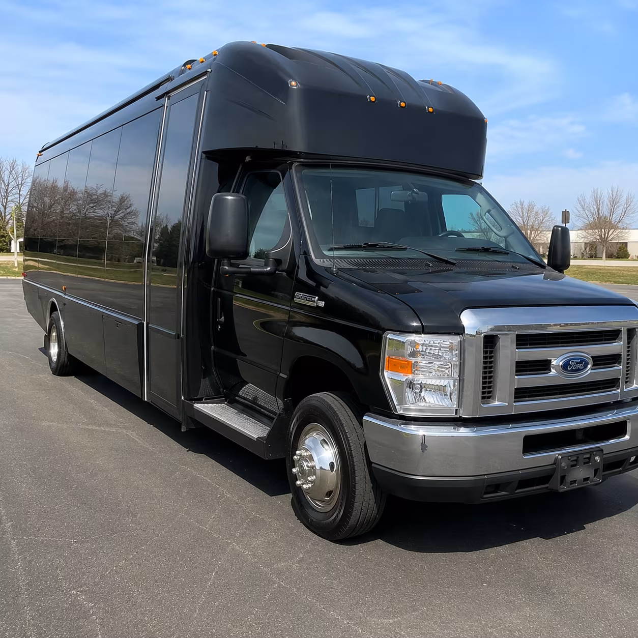 Chattanooga Prom & Homecoming Transportation party bus exterior