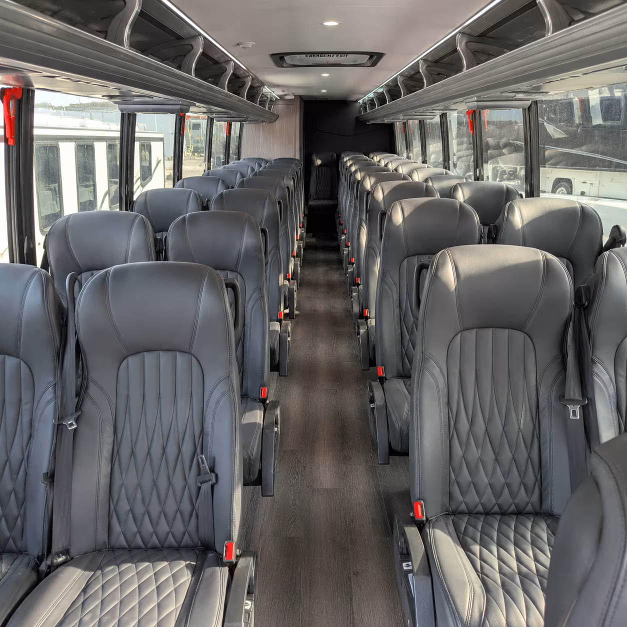 Chattanooga School Event Transportation party bus exterior