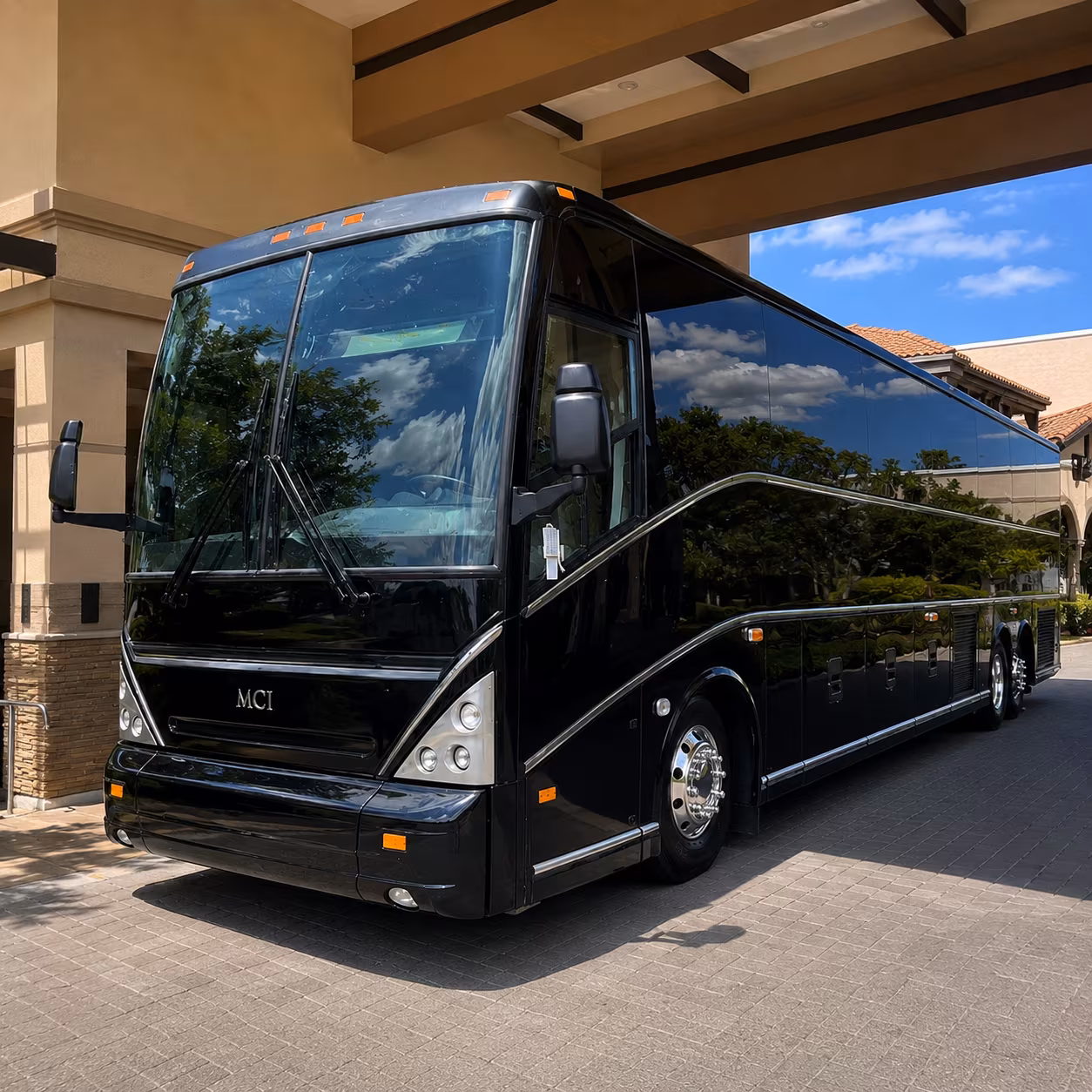 Chattanooga School Event Transportation party bus interior