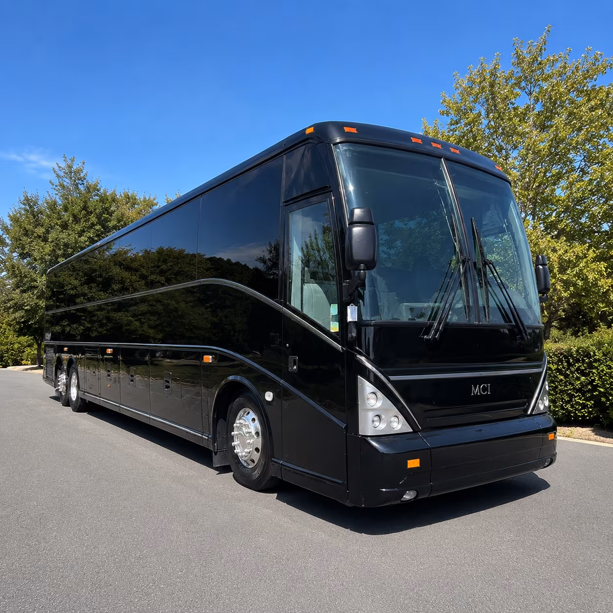 Chattanooga School Event Transportation party bus exterior