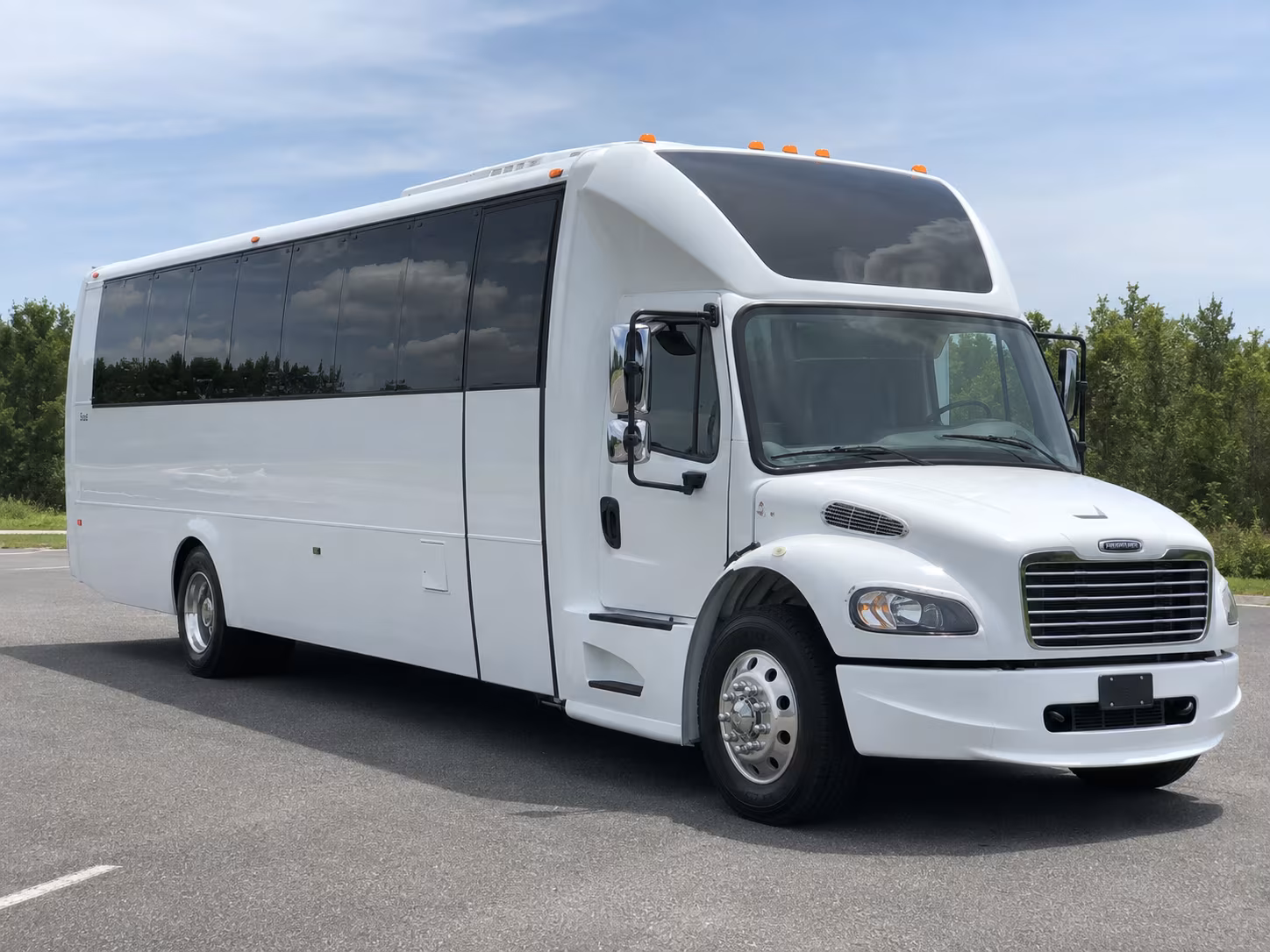 Chattanooga Sporting Event Transportation party bus exterior