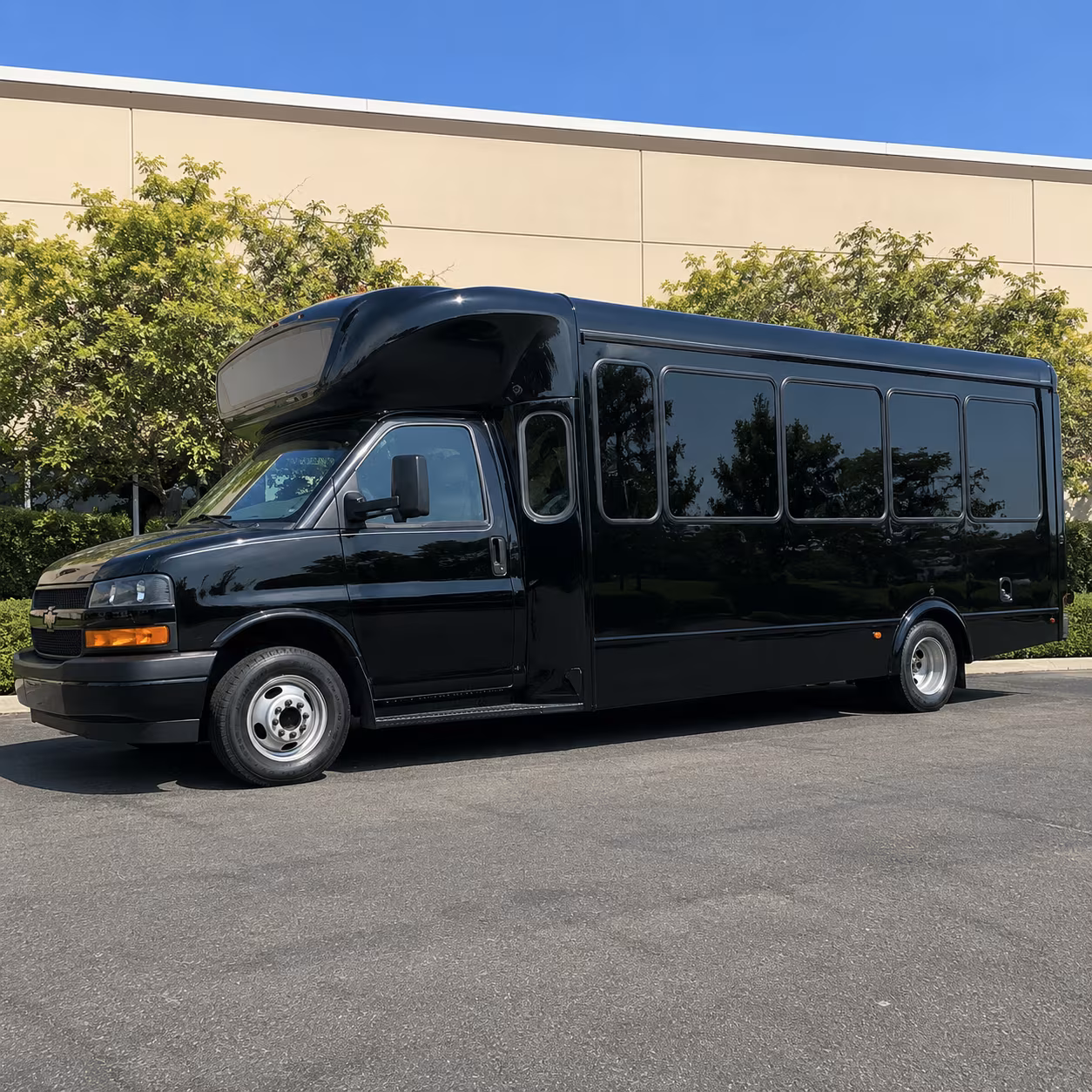 Chattanooga Wedding Transportation party bus interior