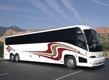 Chattanooga 50 Passenger Charter Bus